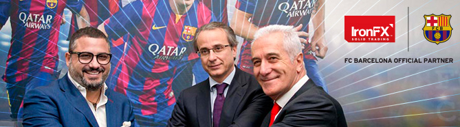 Le broker forex IronFX partenaire officiel du FC Barcelone — Forex